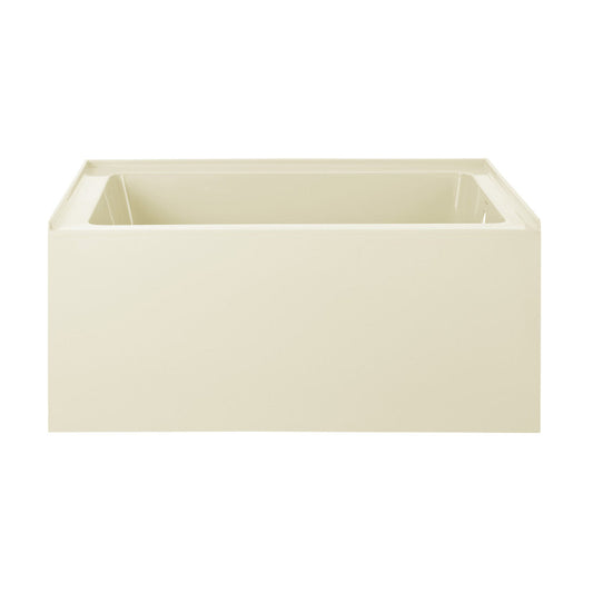 Swiss Madison Voltaire 48" x 32" Right-Hand Drain Alcove Bathtub with Apron in Bisque