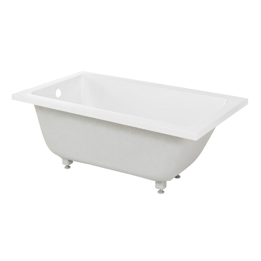 Swiss Madison Voltaire 48" x 30" Reversible Drain Drop-In Bathtub