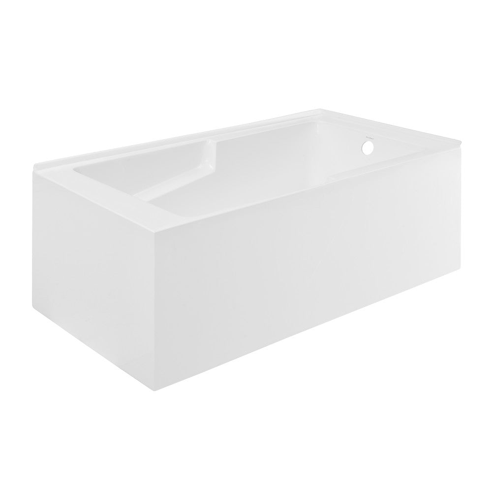 Swiss Madison Claire 60" x 32" Right-Hand Drain Drain Alcove Tub with Corner Apron
