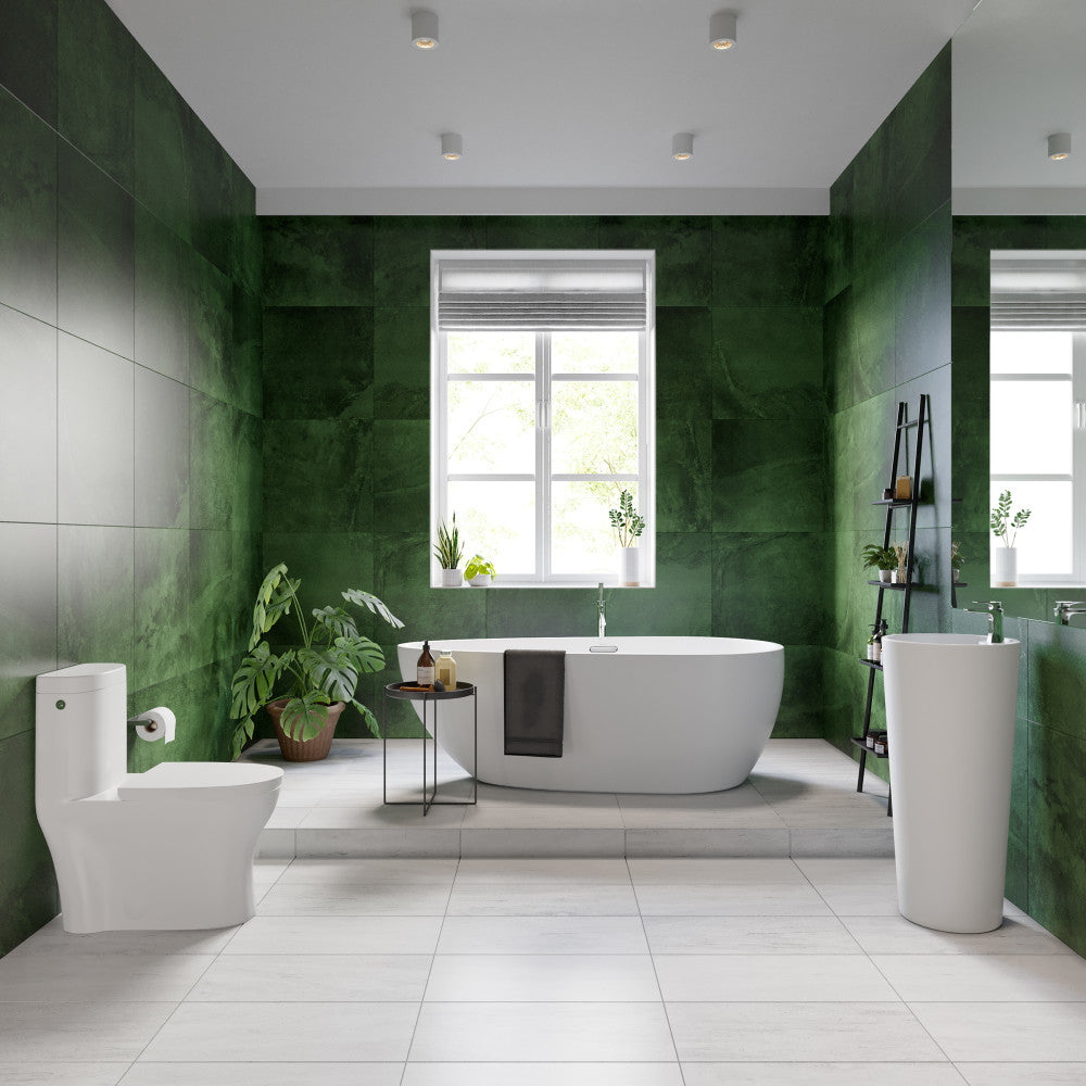 Swiss Madison Monaco One-Piece Elongated Toilet Dual-Flush 1.1/1.6 gpf, Touchless