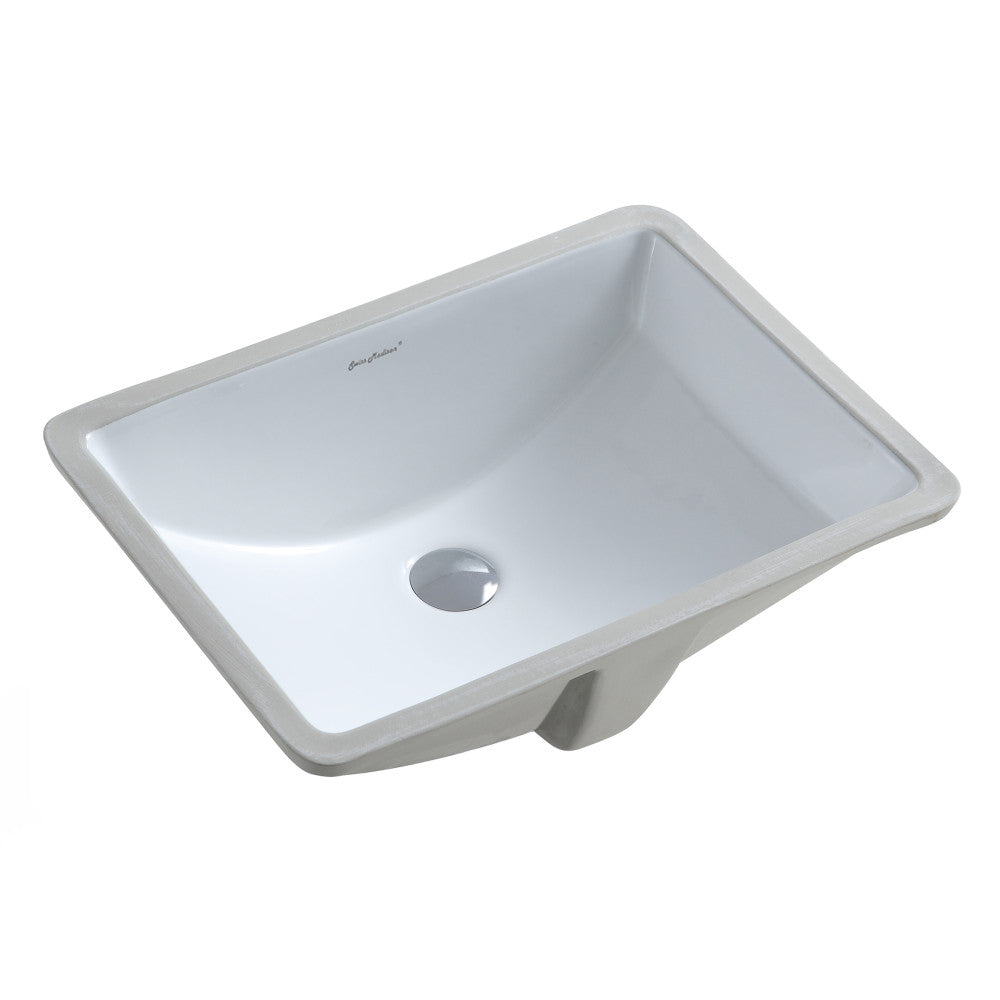 Swiss Madison Plaisir 21 Rectangular Under-Mount Bathroom Sink
