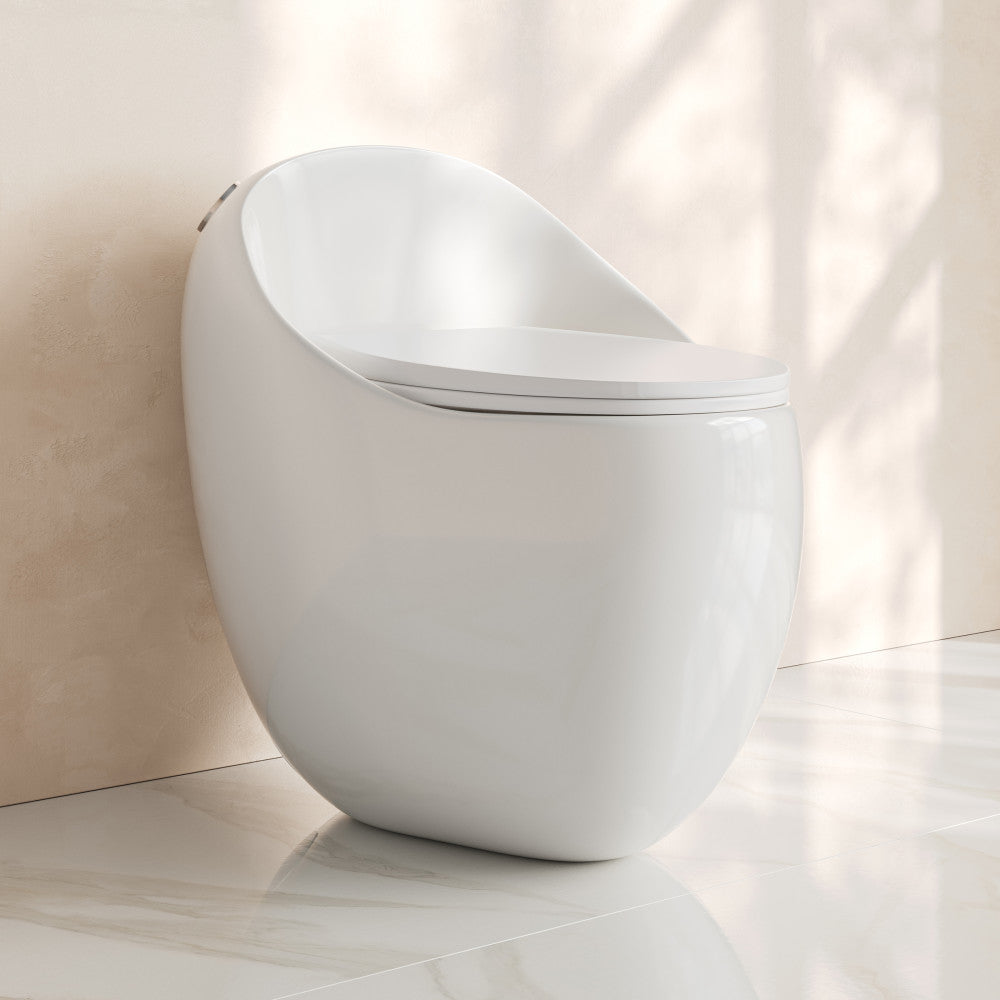 Swiss Madison Plaisir II One-Piece Elongated Toilet Top Flush 1.28 GPF