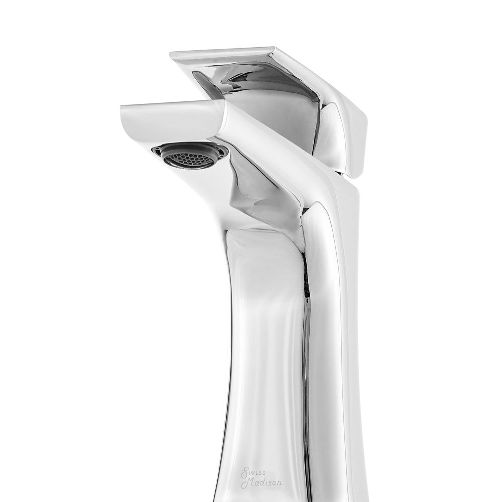 Swiss Madison Monaco Single Hole, Single-Handle, Bathroom Faucet in Chrome