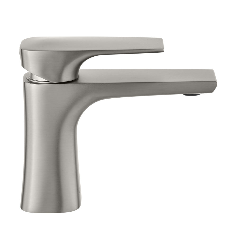 Swiss Madison Monaco Single Hole, Single-Handle, Bathroom Faucet in Brushed Nickel