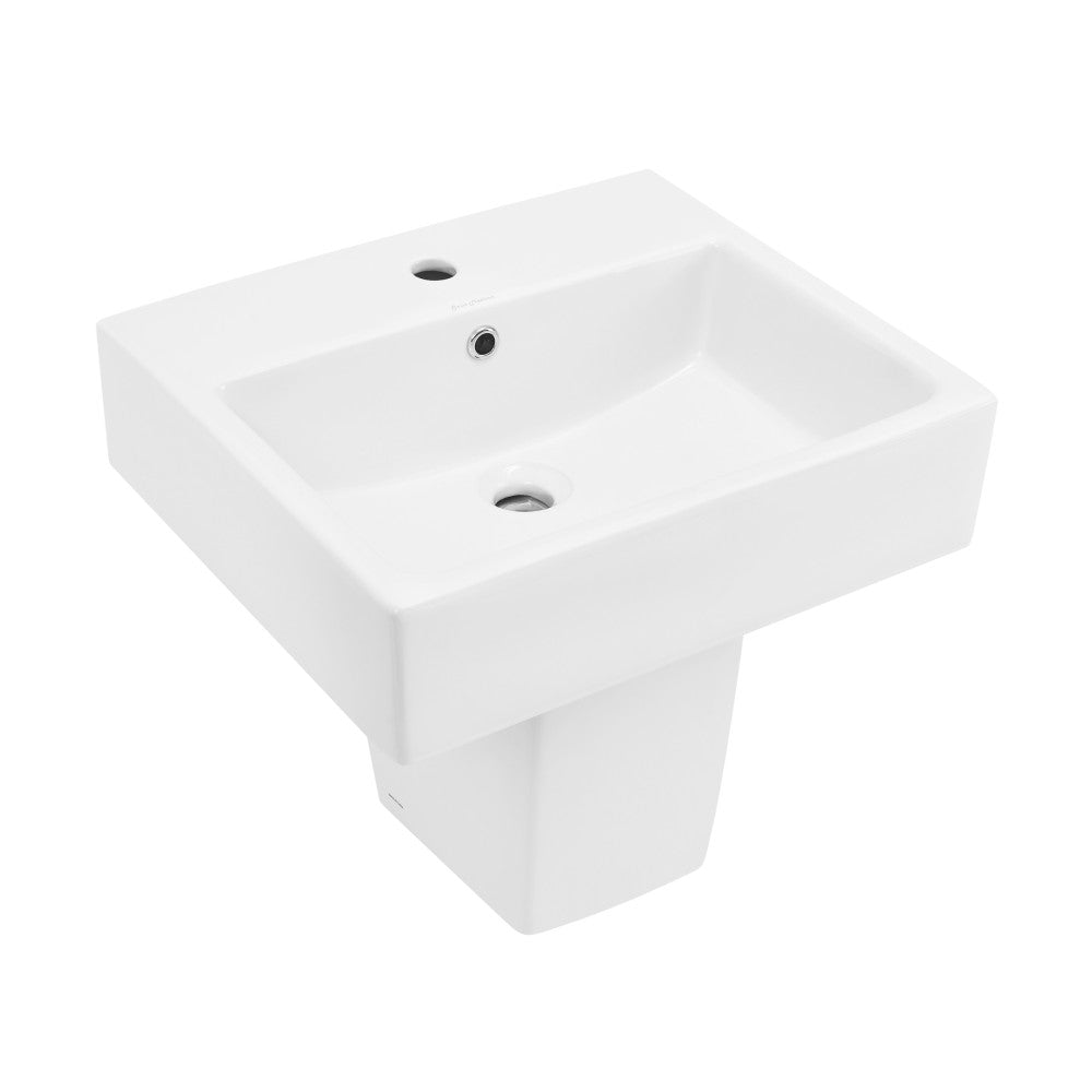 Swiss Madison Concorde 21" Two-Piece Wall-Mount Bathroom Sink
