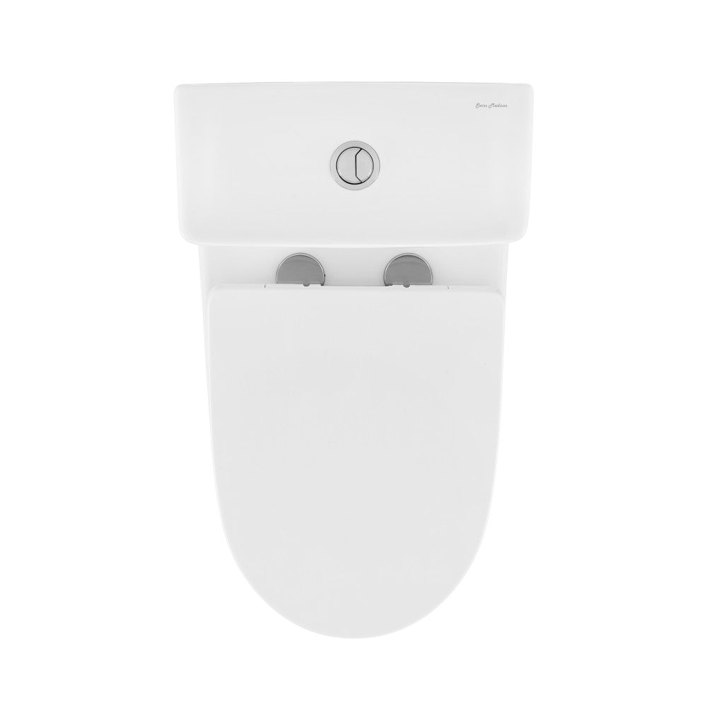 Swiss Madison Arles One-Piece Elongated Toilet Vortex Dual-Flush 0.8/1.18 gpf