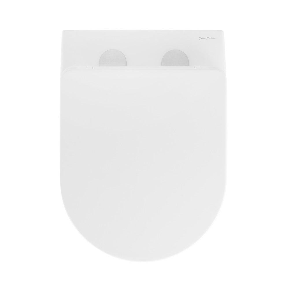 Swiss Madison Ivy II Wall-Hung Elongated Toilet Bowl