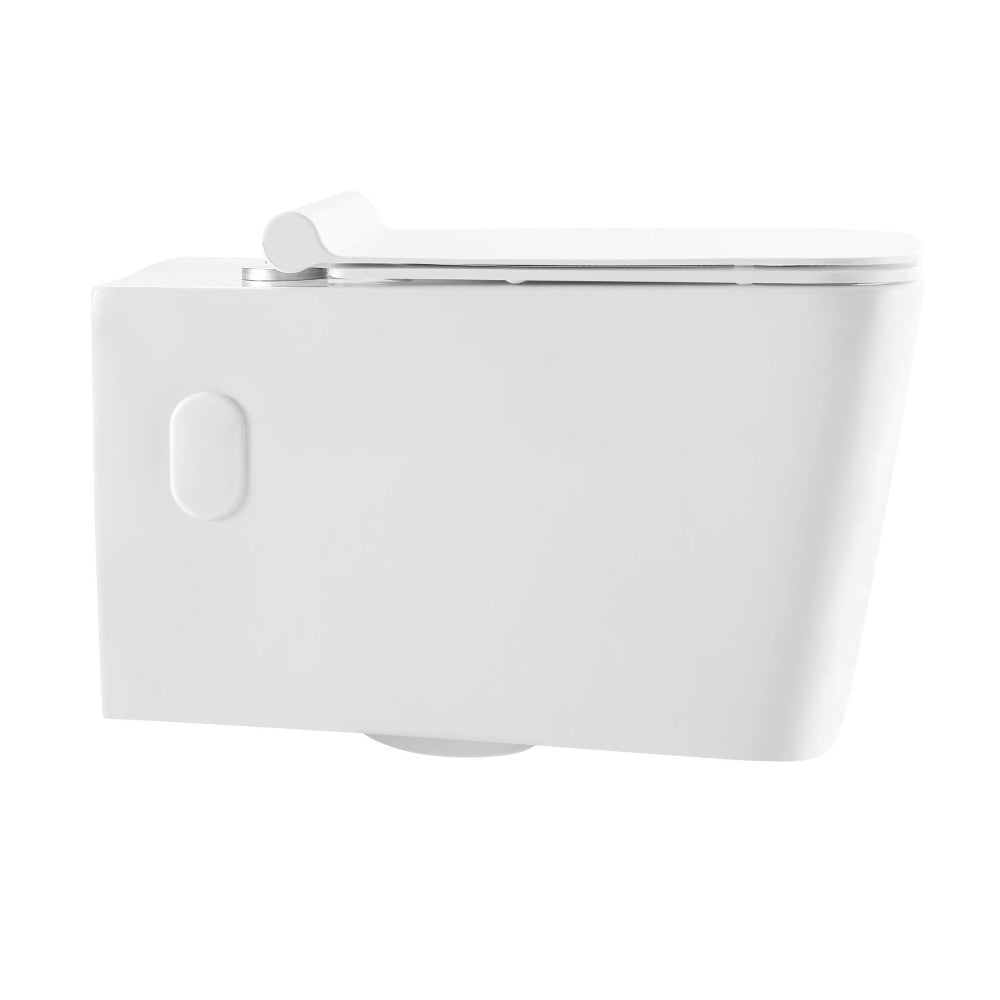 Swiss Madison Concorde Wall-Hung Square Toilet Bowl