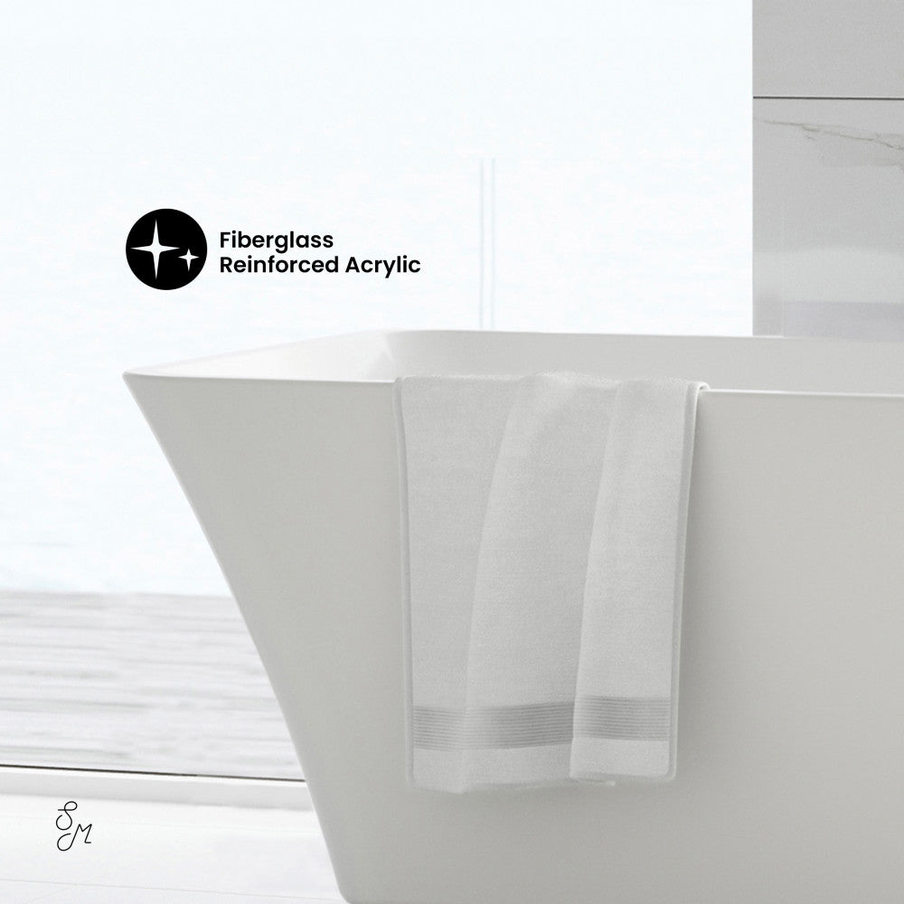 Swiss Madison St. Tropez 60" Freestanding Bathtub