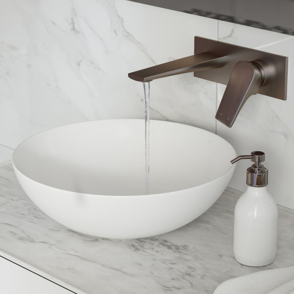 Swiss Madison Monaco Single-Handle, Wall-Mount, Bathroom Faucet in Oil Rubbed Bronze