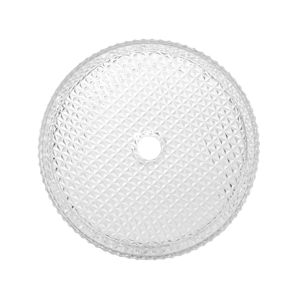 Swiss Madison Cache 15.75" Round Glass Vessel Sink
