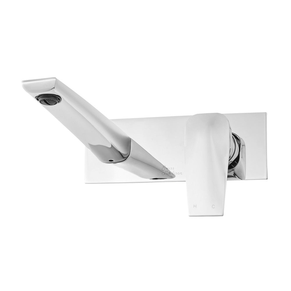 Swiss Madison Monaco Single-Handle, Wall-Mount, Bathroom Faucet in Chrome