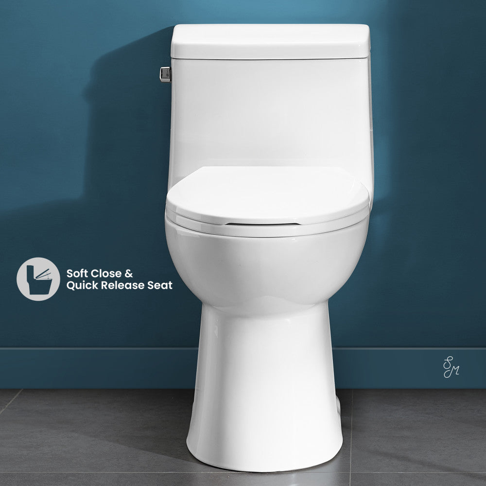 Swiss Madison Avallon One-Piece Toilet Side Flush 1.28 gpf