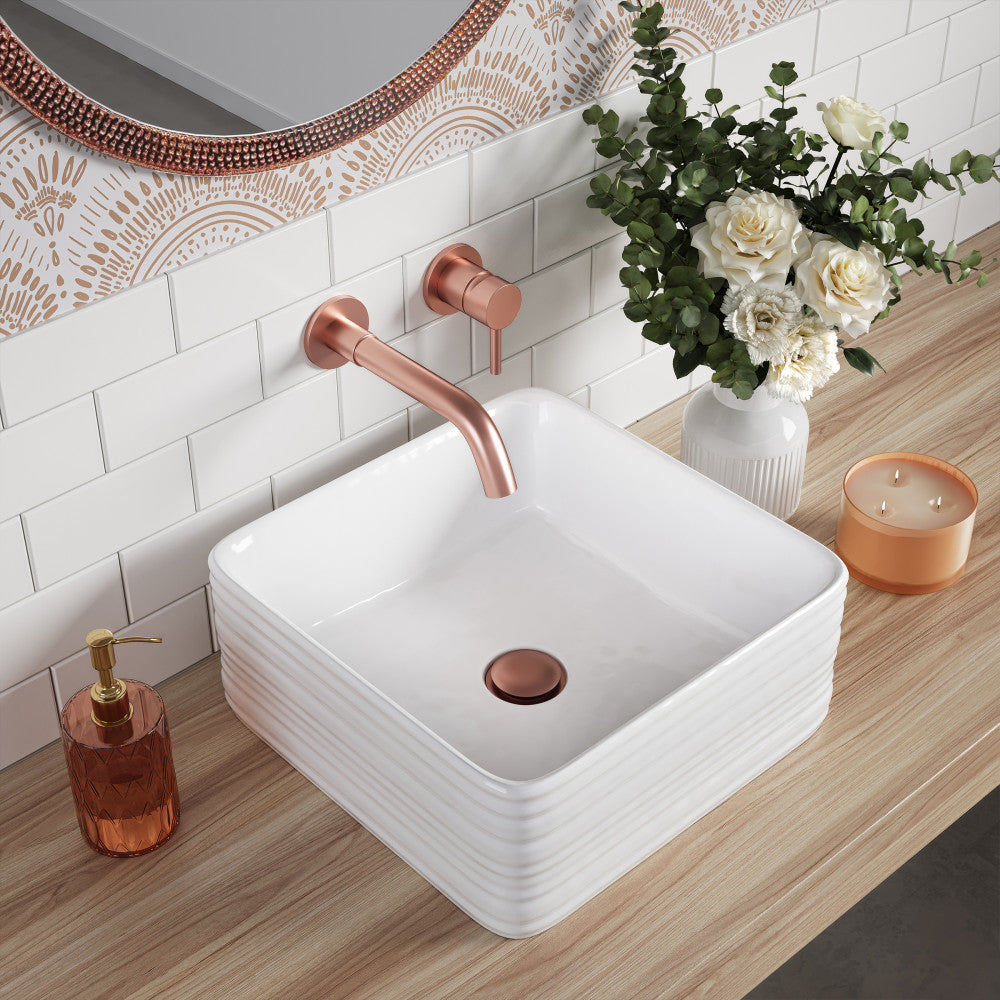 Swiss Madison Adour 14'' Vessel Sink in White