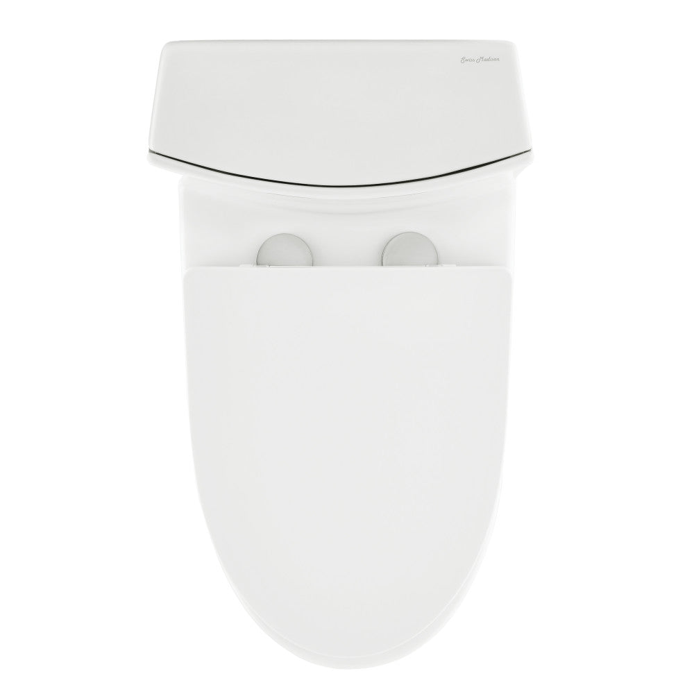 Swiss Madison St. Tropez One-Piece Elongated Toilet, Touchless 1.1/1.6 gpf