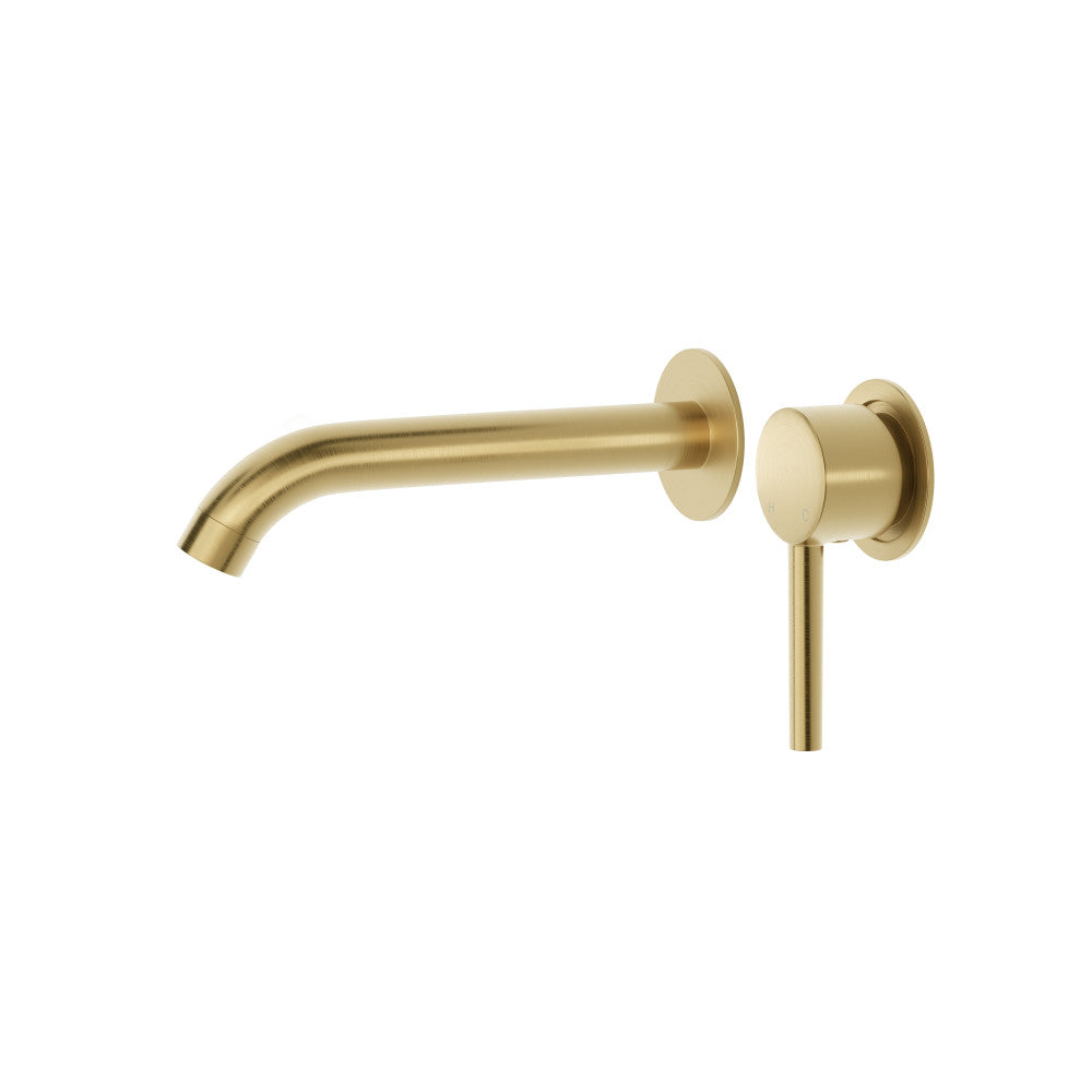 Swiss Madison Ivy Single-Handle Wall Mount Bathroom Faucet in Brushed Gold
