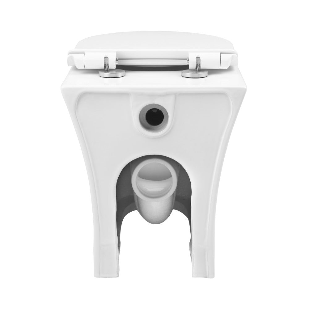 Swiss Madison Cascade Back-to-Wall Elongated Toilet Bowl