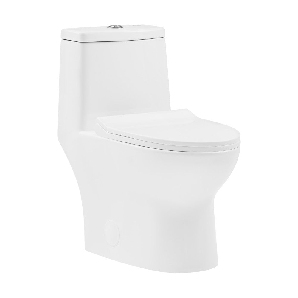 Swiss Madison Ivy One-Piece Elongated Toilet Vortex Dual-Flush 1.1/1.6 gpf