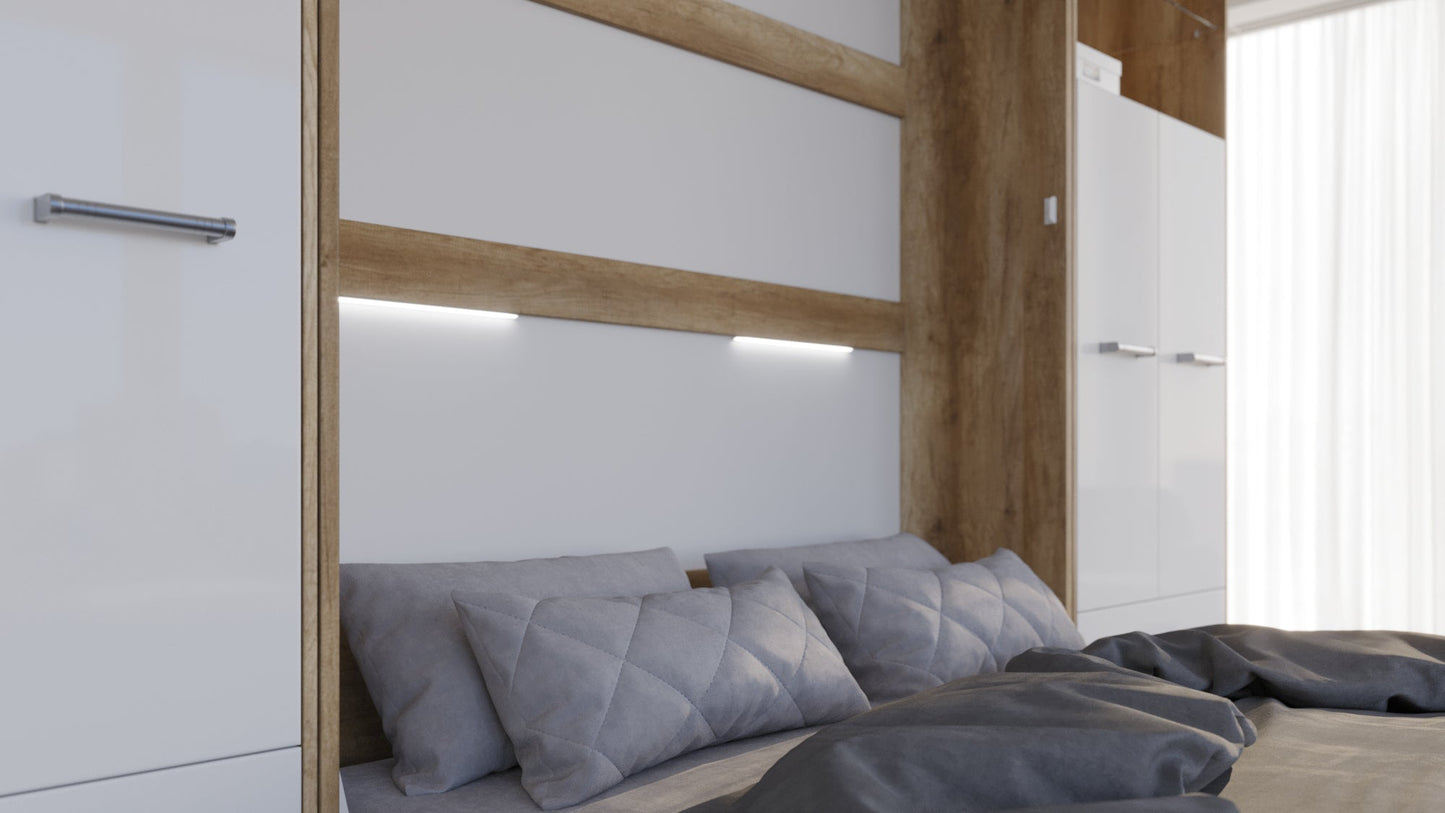 Maxima House Vertical Murphy Bed Invento. European Queen + 2 cabinets