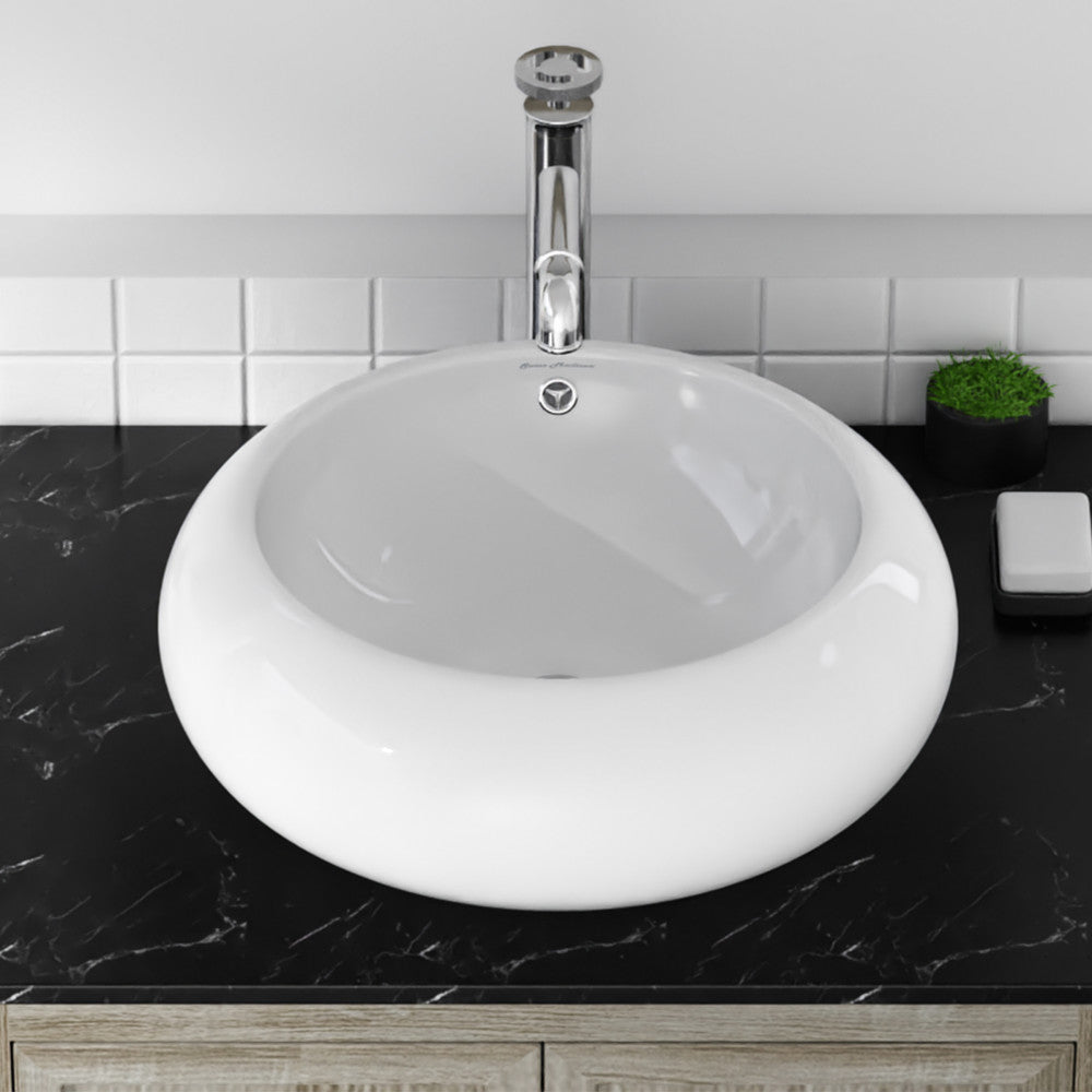 Swiss Madison Plaisir Round Vessel Sink