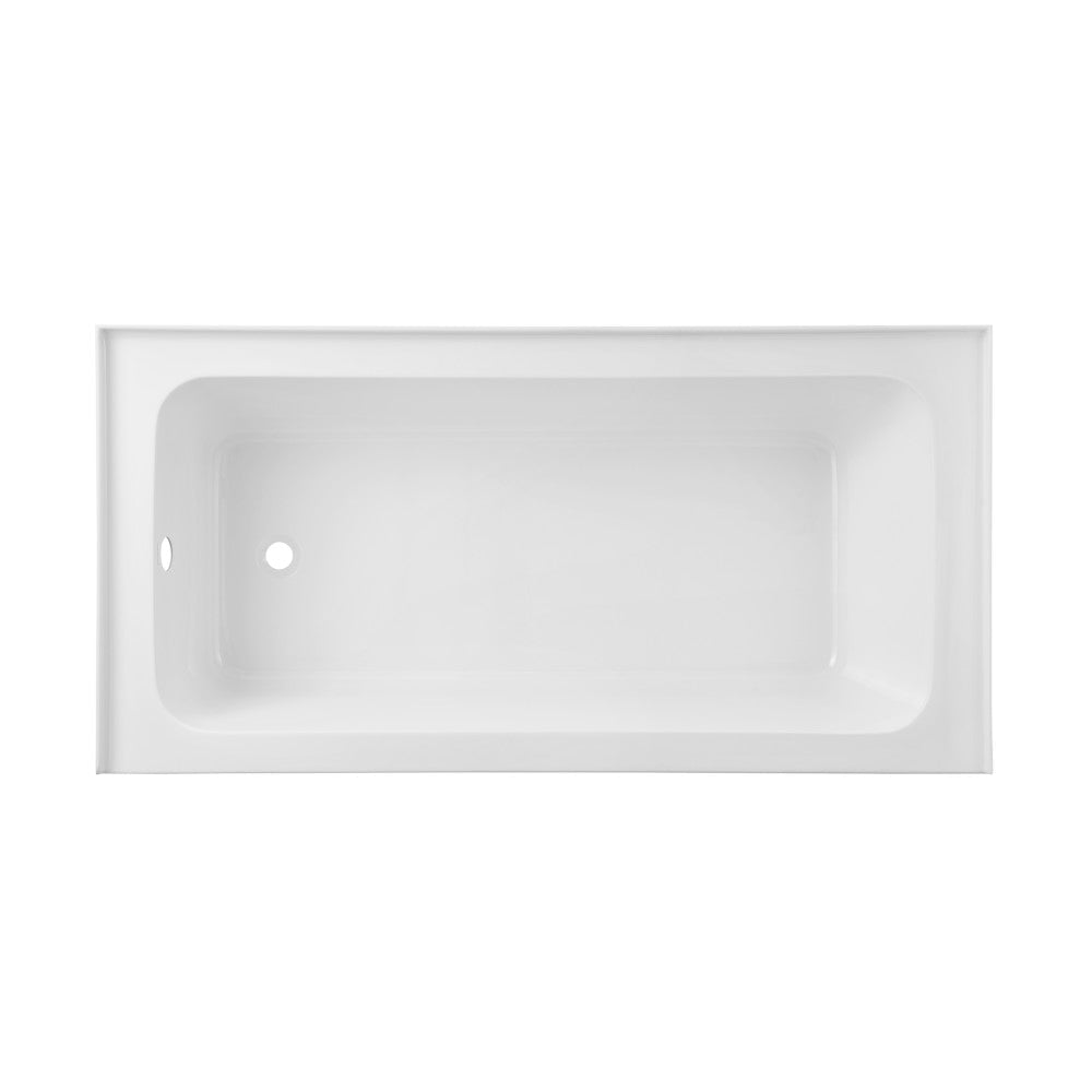 Swiss Madison Virage 60" x 30" Left-Hand Drain Alcove Bathtub with Apron