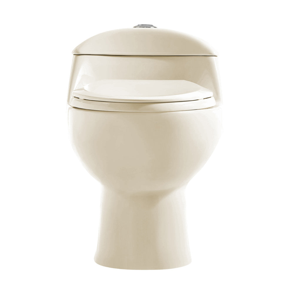 Swiss Madison Chateau One-Piece Elongated Dual-Flush Toilet in Bisque 1.1/1.6 gpf