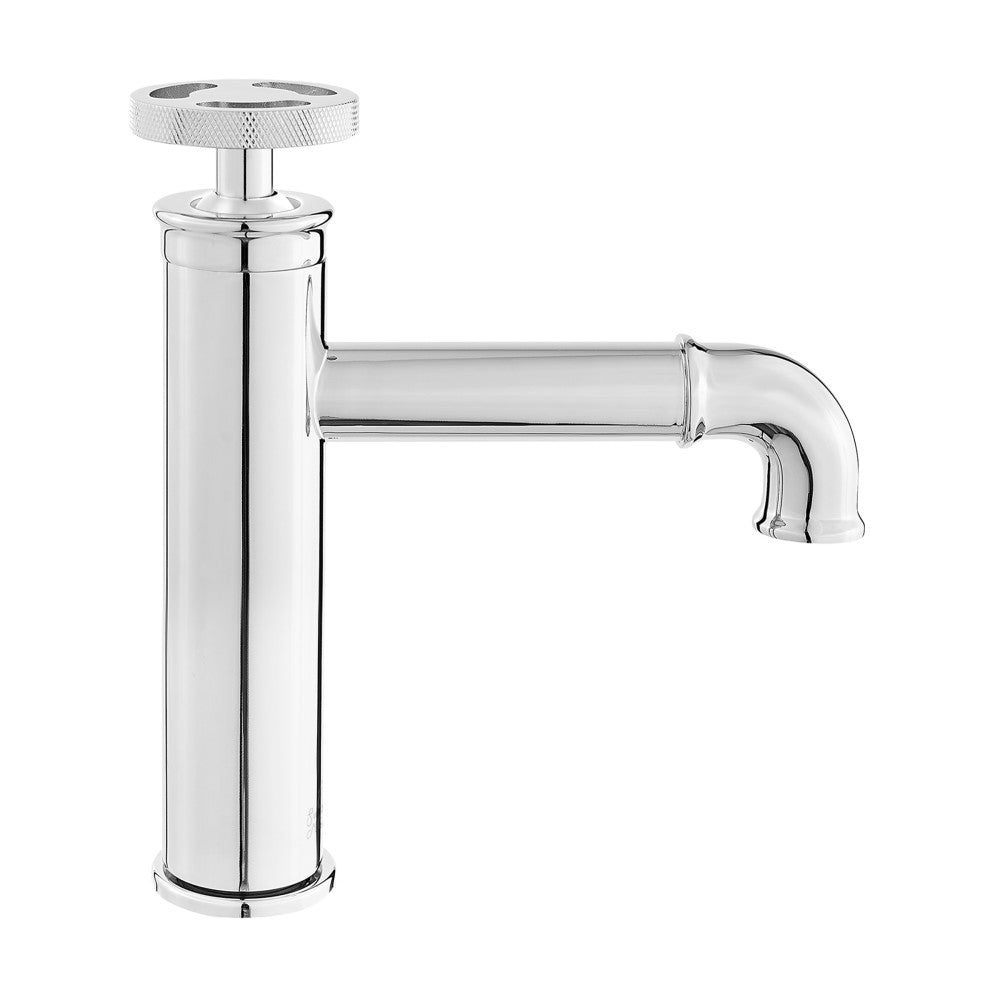 Swiss Madison Avallon Single Hole, Single-Handle Wheel, Bathroom Faucet in Chrome