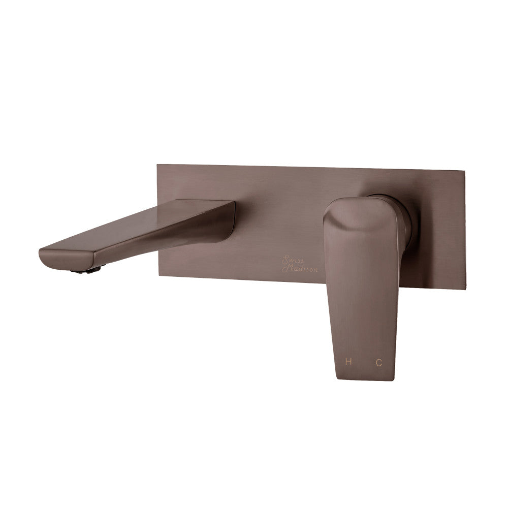 Swiss Madison Monaco Single-Handle, Wall-Mount, Bathroom Faucet in Oil Rubbed Bronze