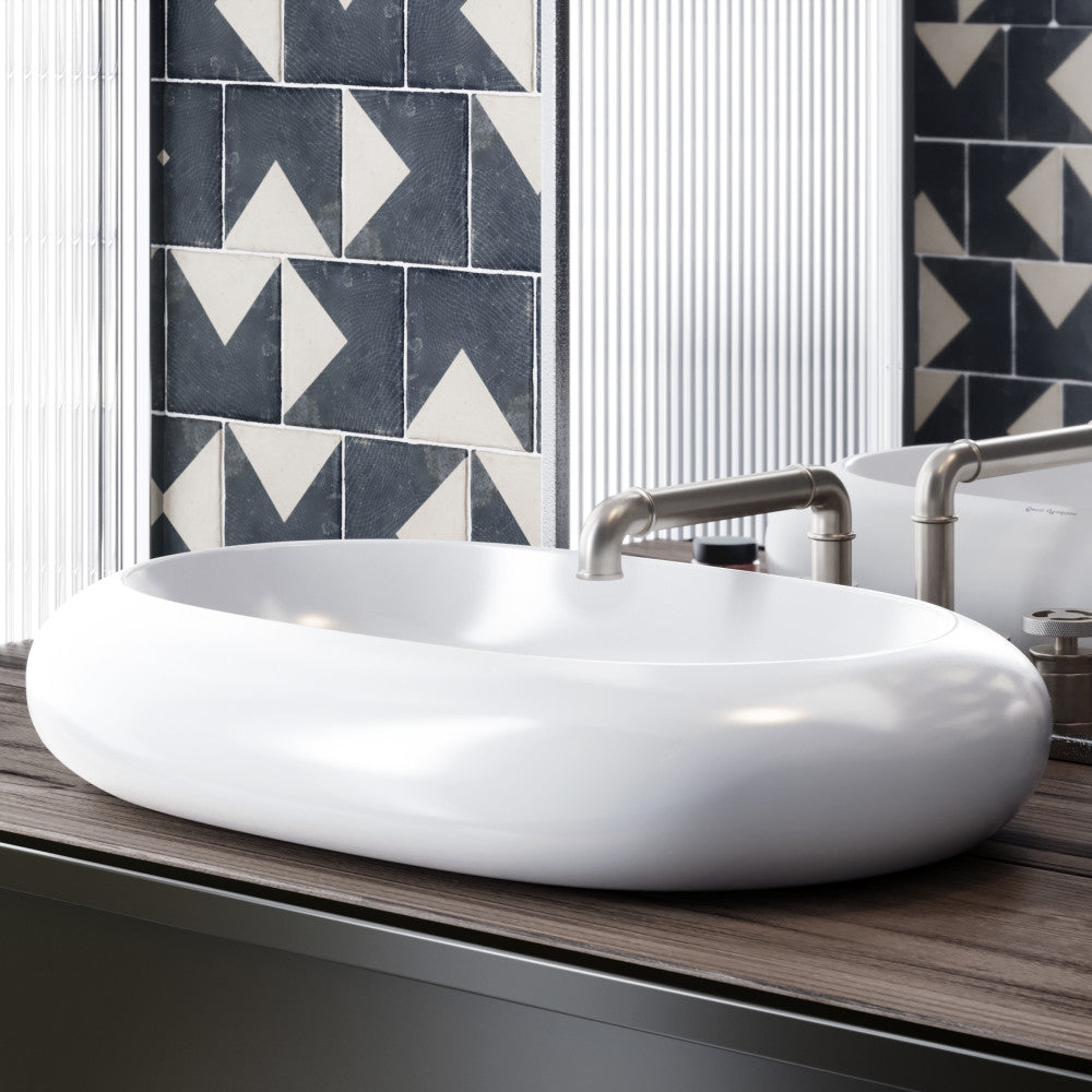 Swiss Madison Plaisir Oval Vessel Sink
