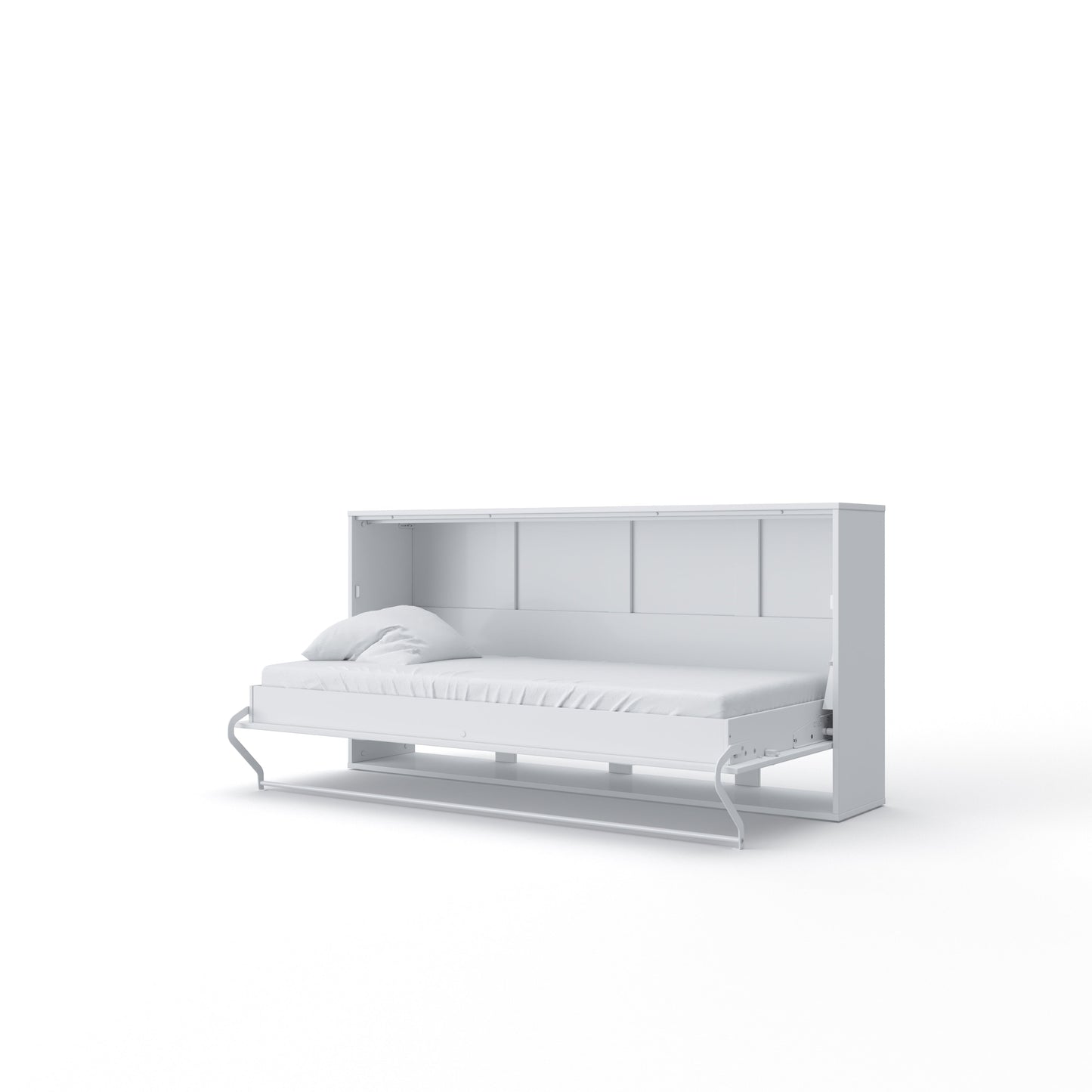 Maxima House Horizontal Murphy Bed Invento, European Twin Size with Storage