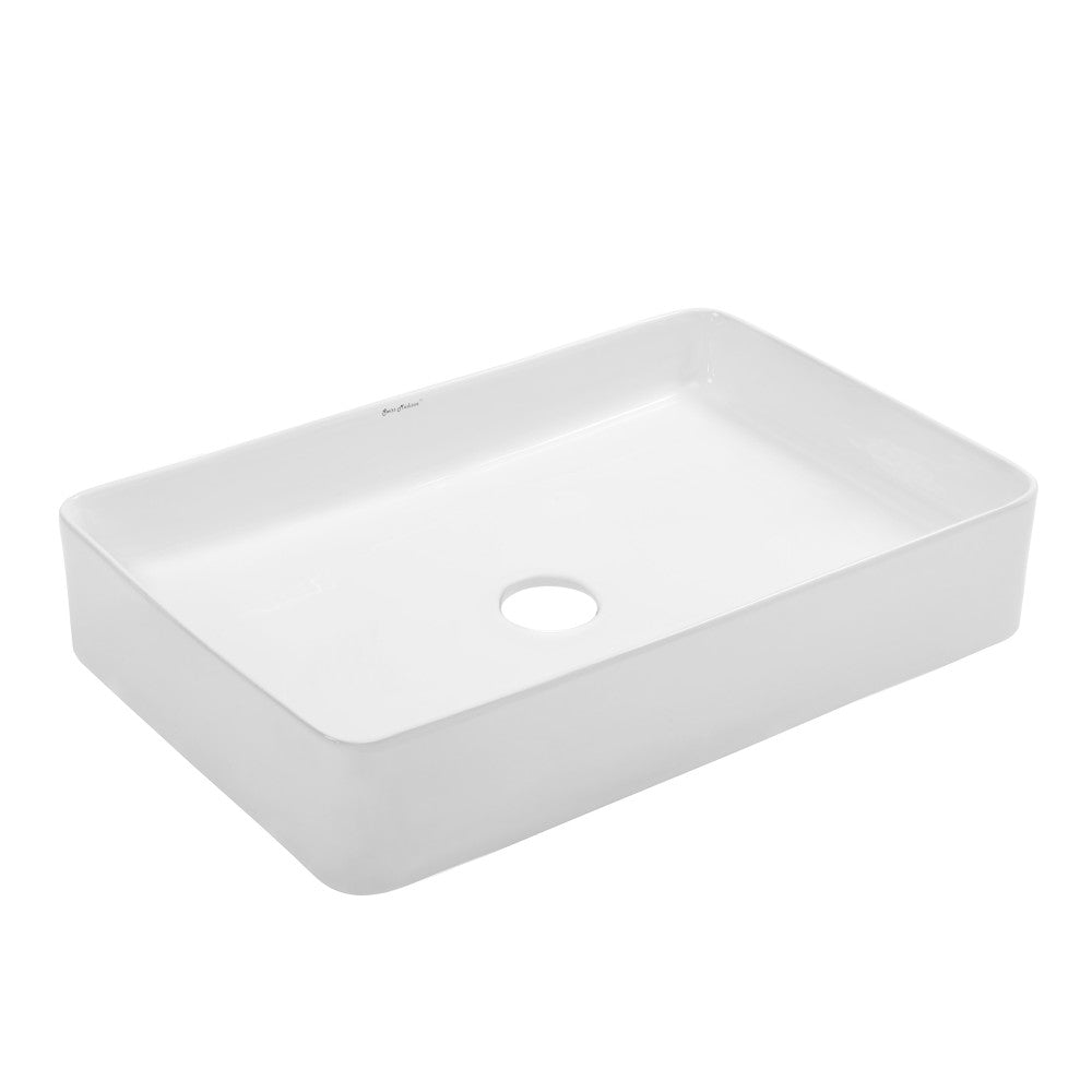 Swiss Madison Concorde 24 Rectangle Ceramic Vessel Sink