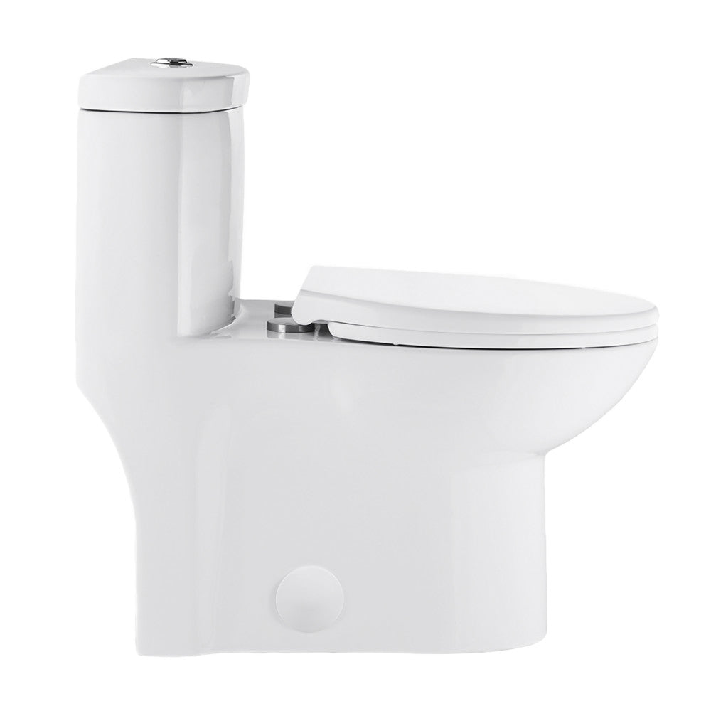 Swiss Madison Sublime One-Piece Elongated Toilet Dual-Flush 1.1/1.6 gpf