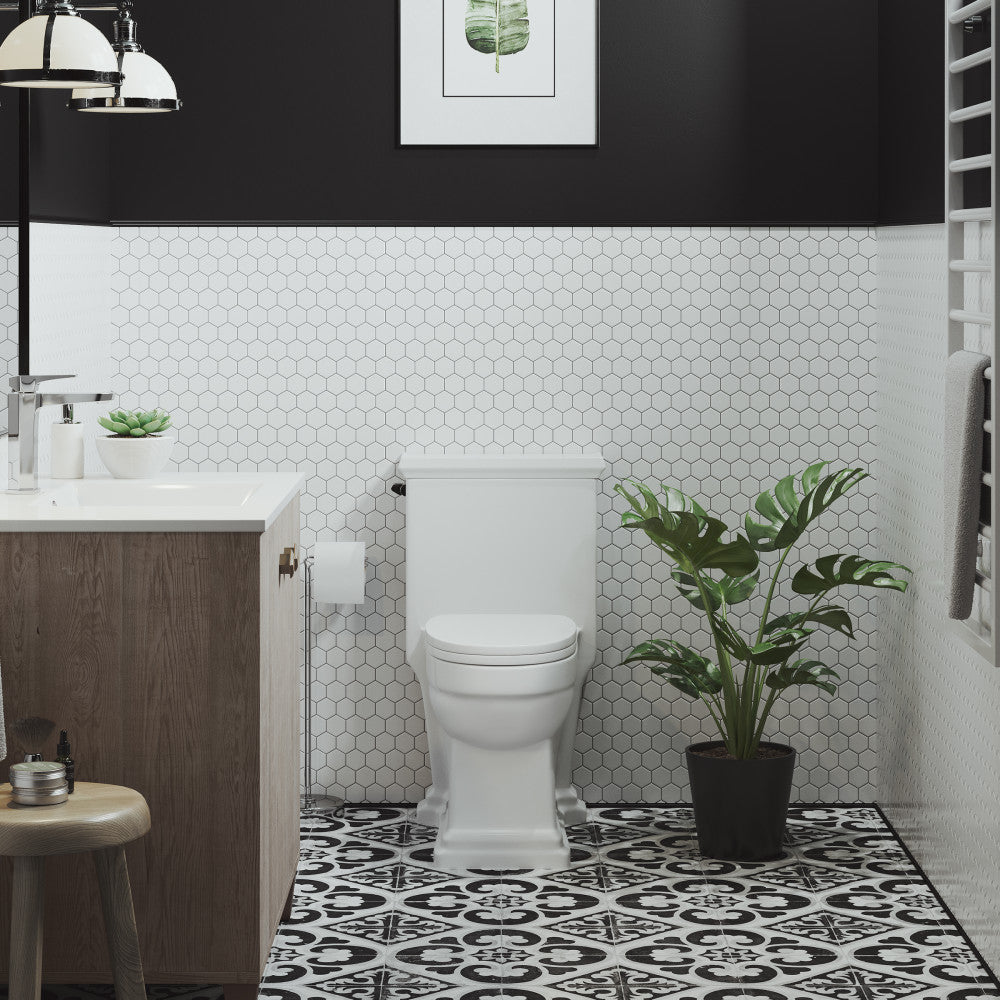 Swiss Madison Voltaire One-Piece Elongated Toilet Side Flush 1.28 gpf
