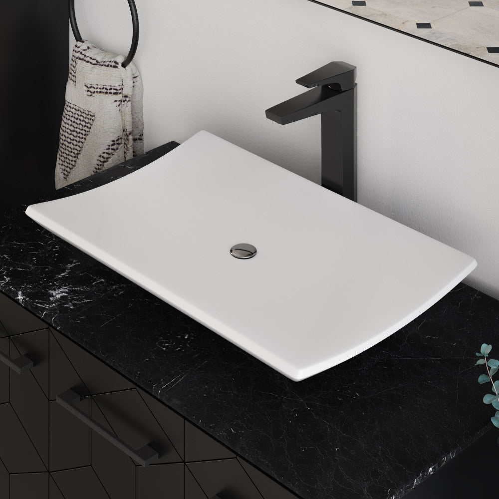 Swiss Madison Annecy 23.5” Rectangle Vessel Bathroom Sink