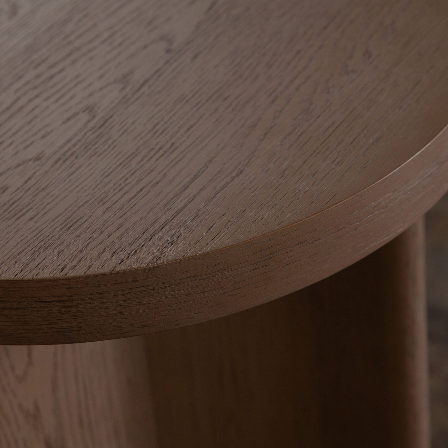 Aspen Round End Table in Dark Oak finish by Diamond Sofa