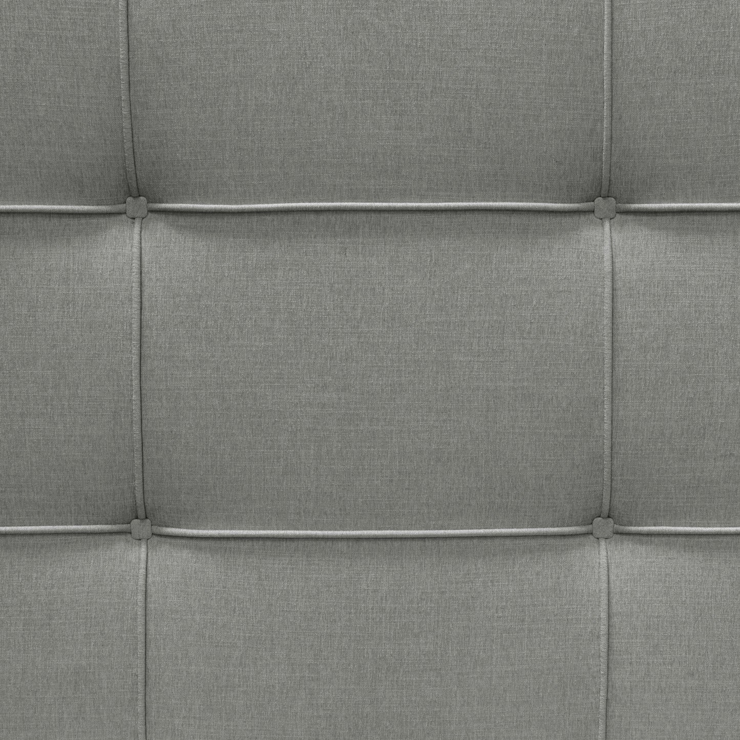 Beverly Queen Bed with Integrated Footboard Storage Unit & Accent Wings in Grey Fabric By Diamond Sofa