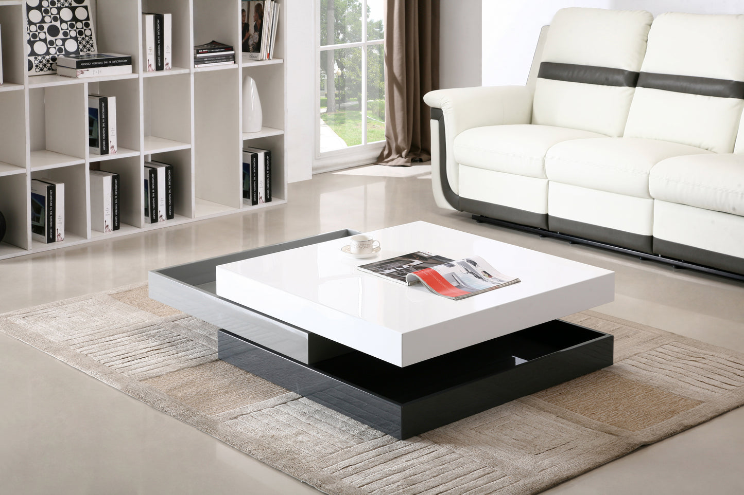 J&M Furniture Modern Coffee Table CW01