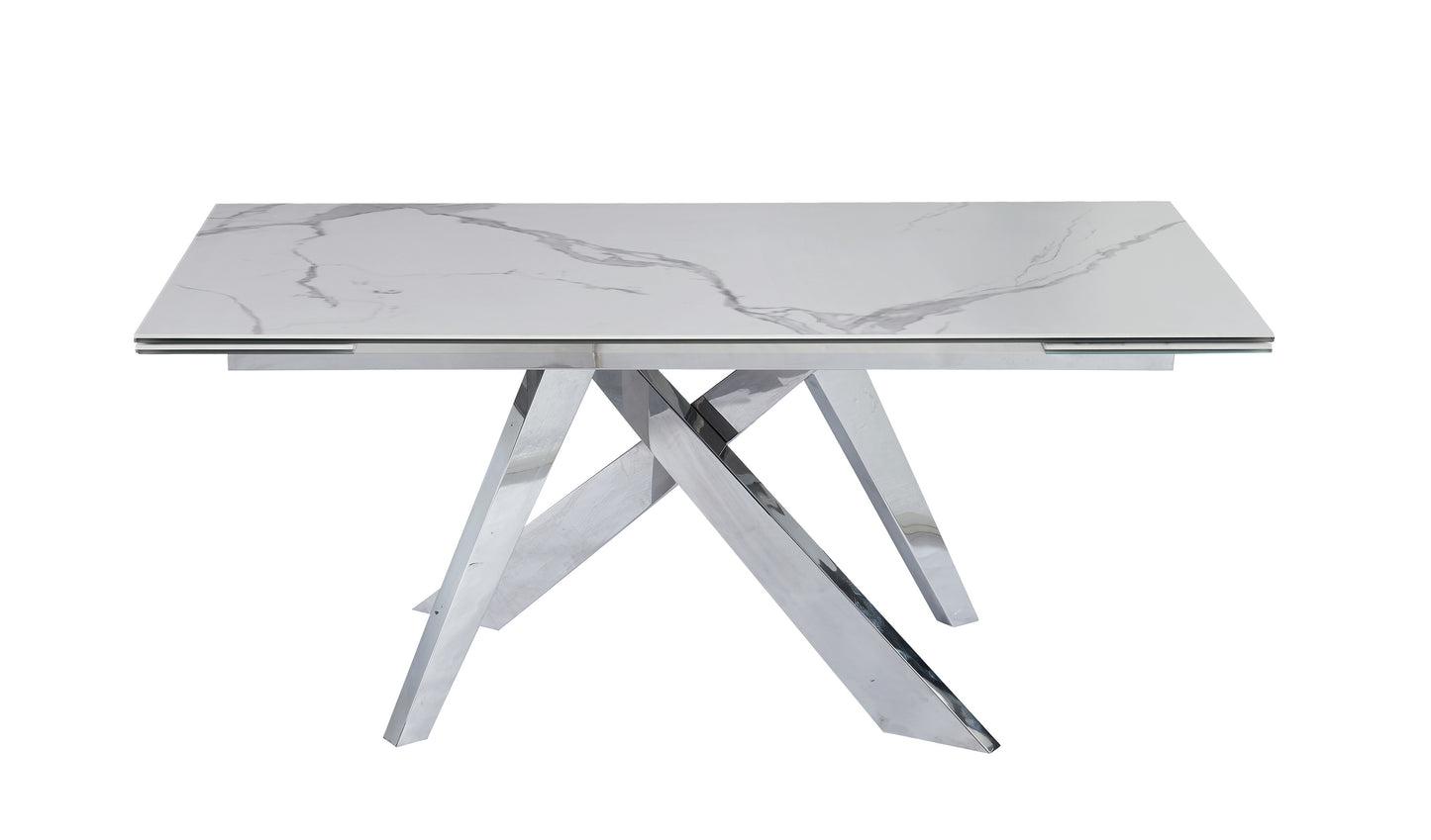 J&M Furniture MC Carrara Extension Table