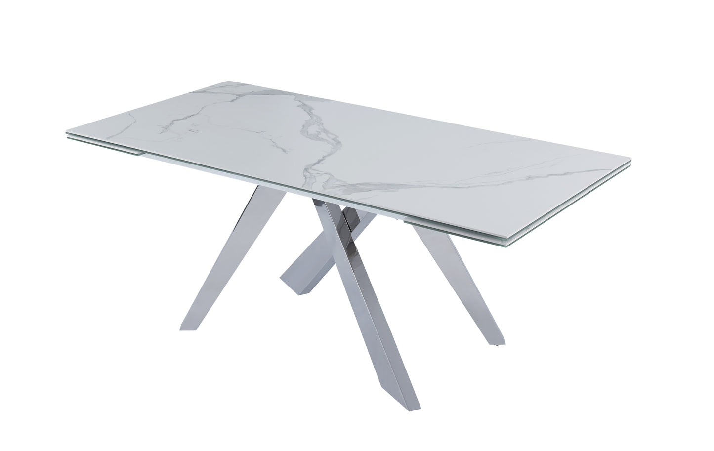 J&M Furniture MC Carrara Extension Table