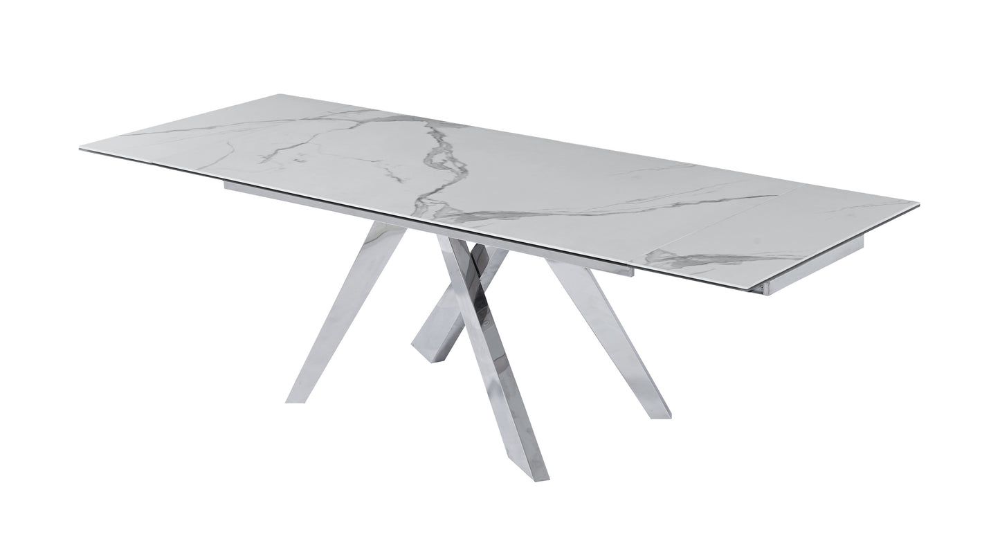J&M Furniture MC Carrara Extension Table