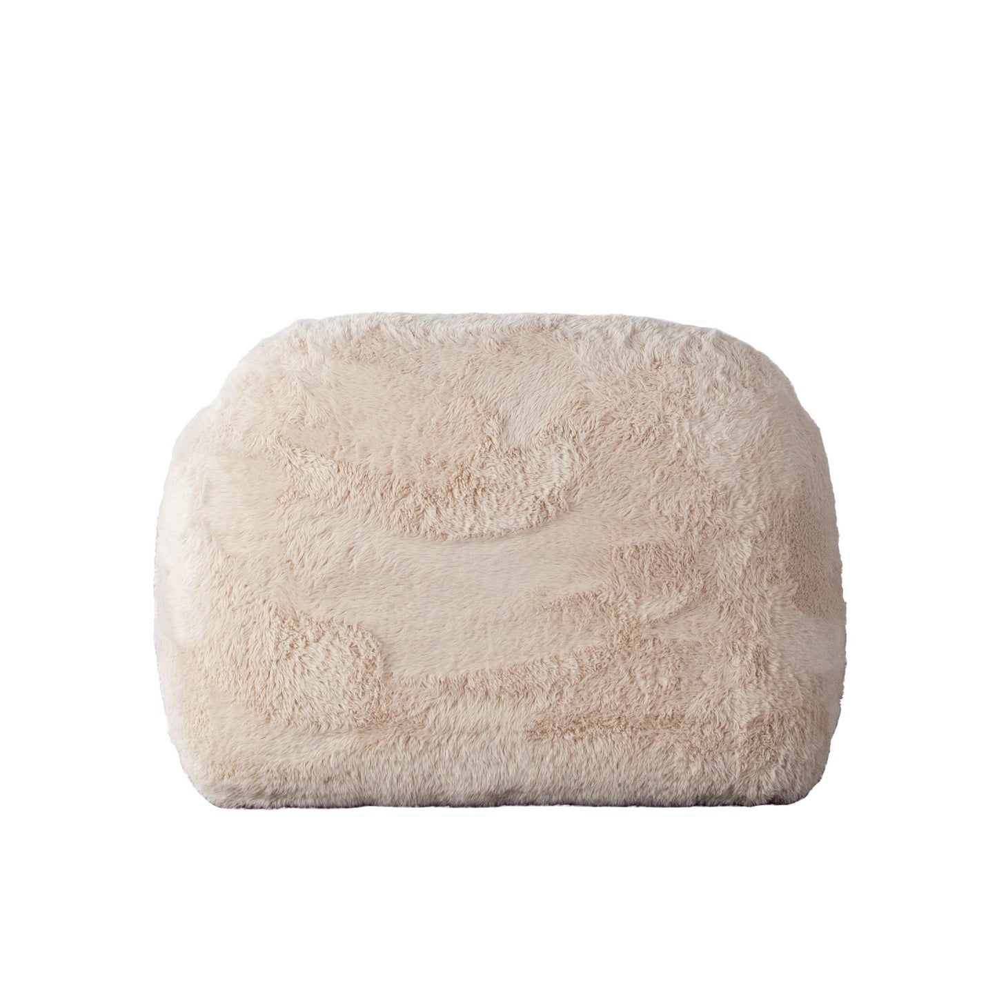 Dawson Accent Chair in Yak Sand Natural Faux Fur by Diamond Sofa