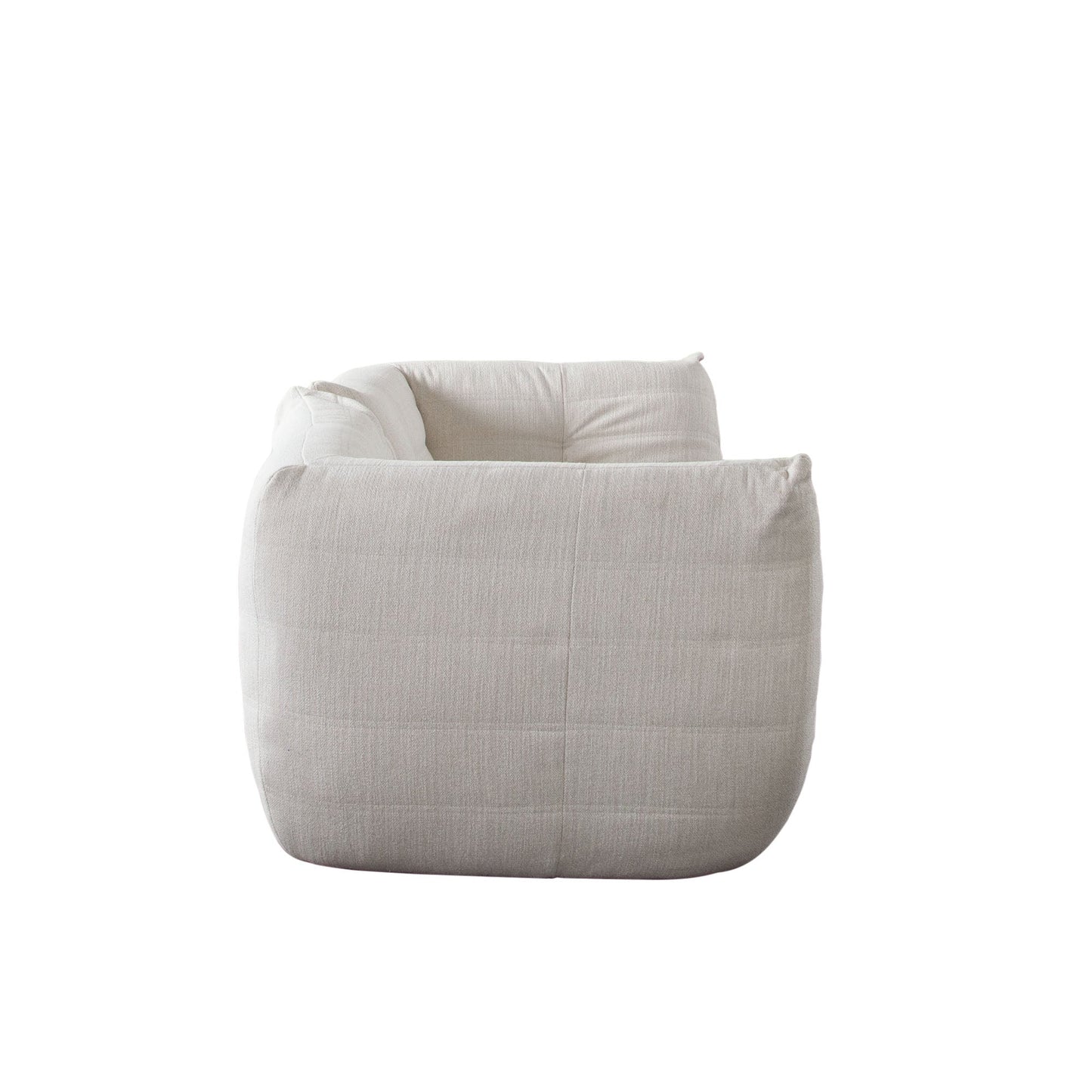 Ezra 2PC Modular Sofa in Cream Fabric by Diamond Sofa