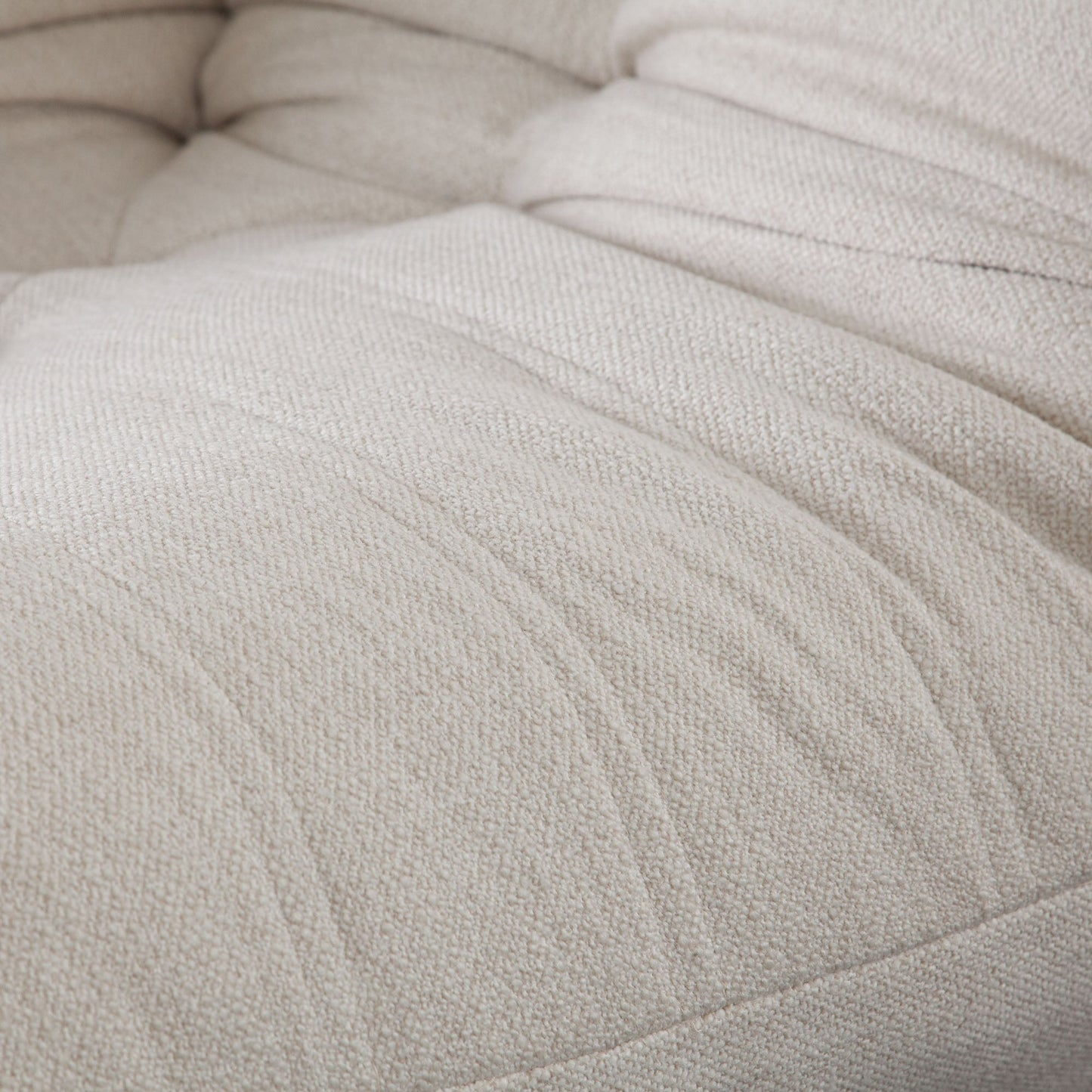 Ezra 5PC Corner Sectional in Cream Fabric by Diamond Sofa
