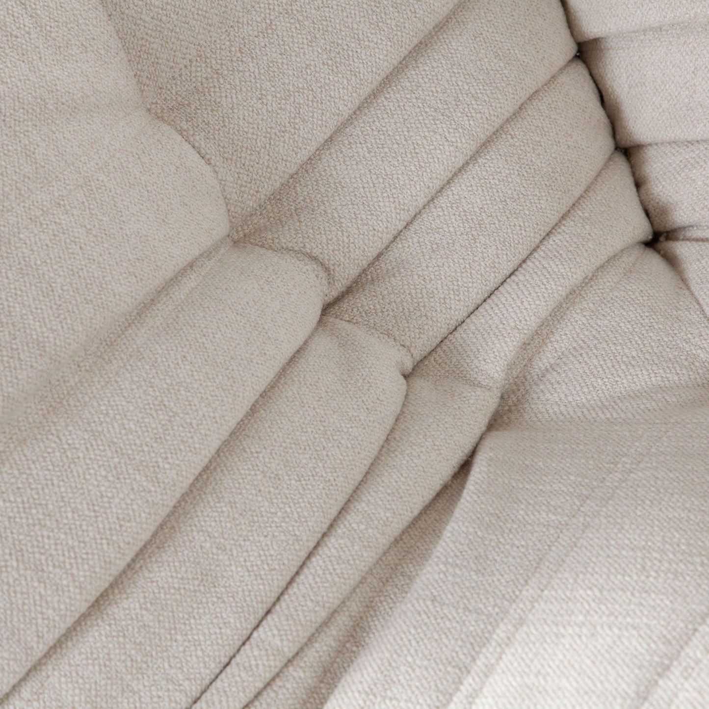 Ezra 5PC Corner Sectional in Cream Fabric by Diamond Sofa