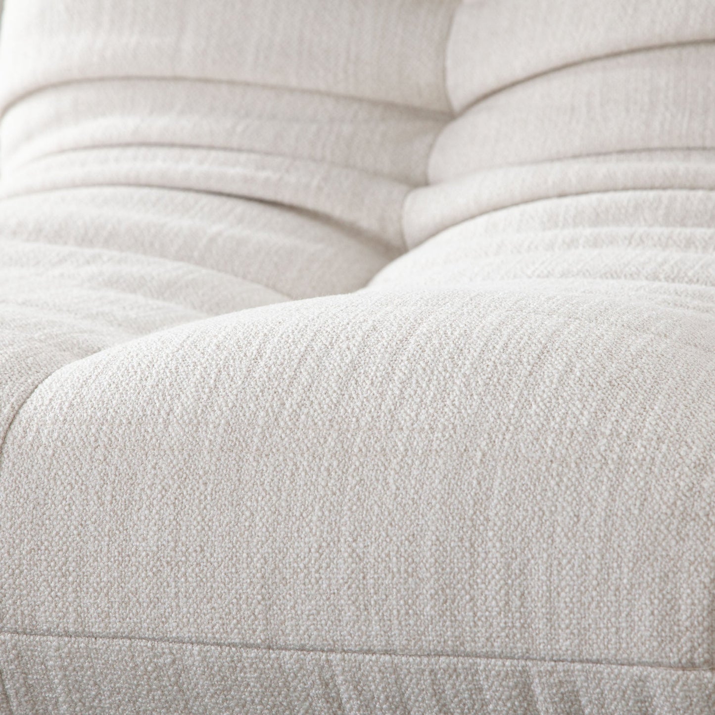 Ezra Armless Chair in Cream Fabric by Diamond Sofa