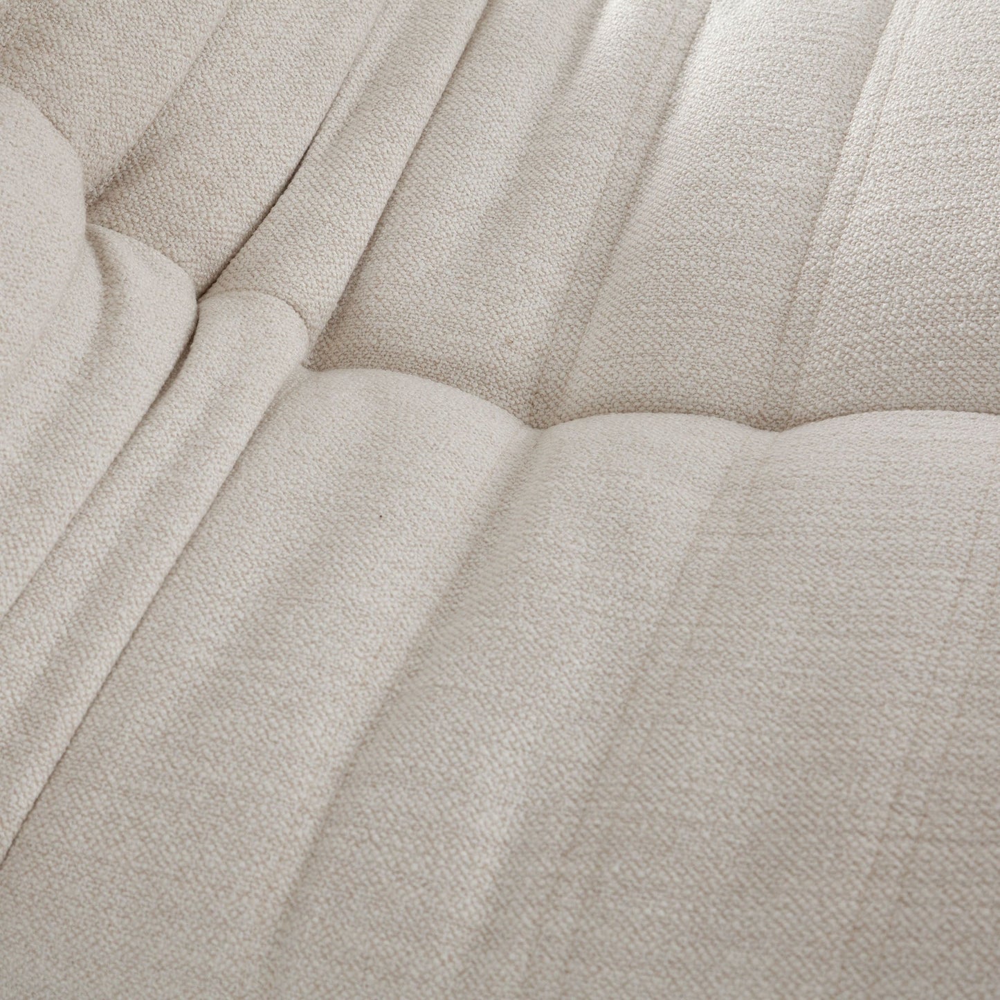 Ezra Armless Chair in Cream Fabric by Diamond Sofa