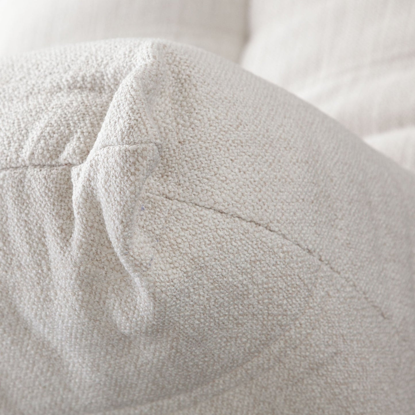 Ezra Armless Chair in Cream Fabric by Diamond Sofa