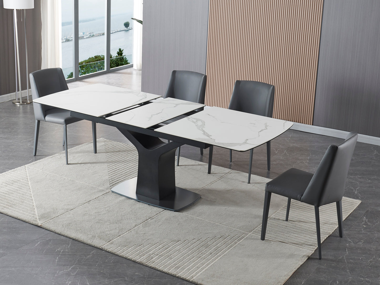 J&M Furniture MC Fiori Extension Table