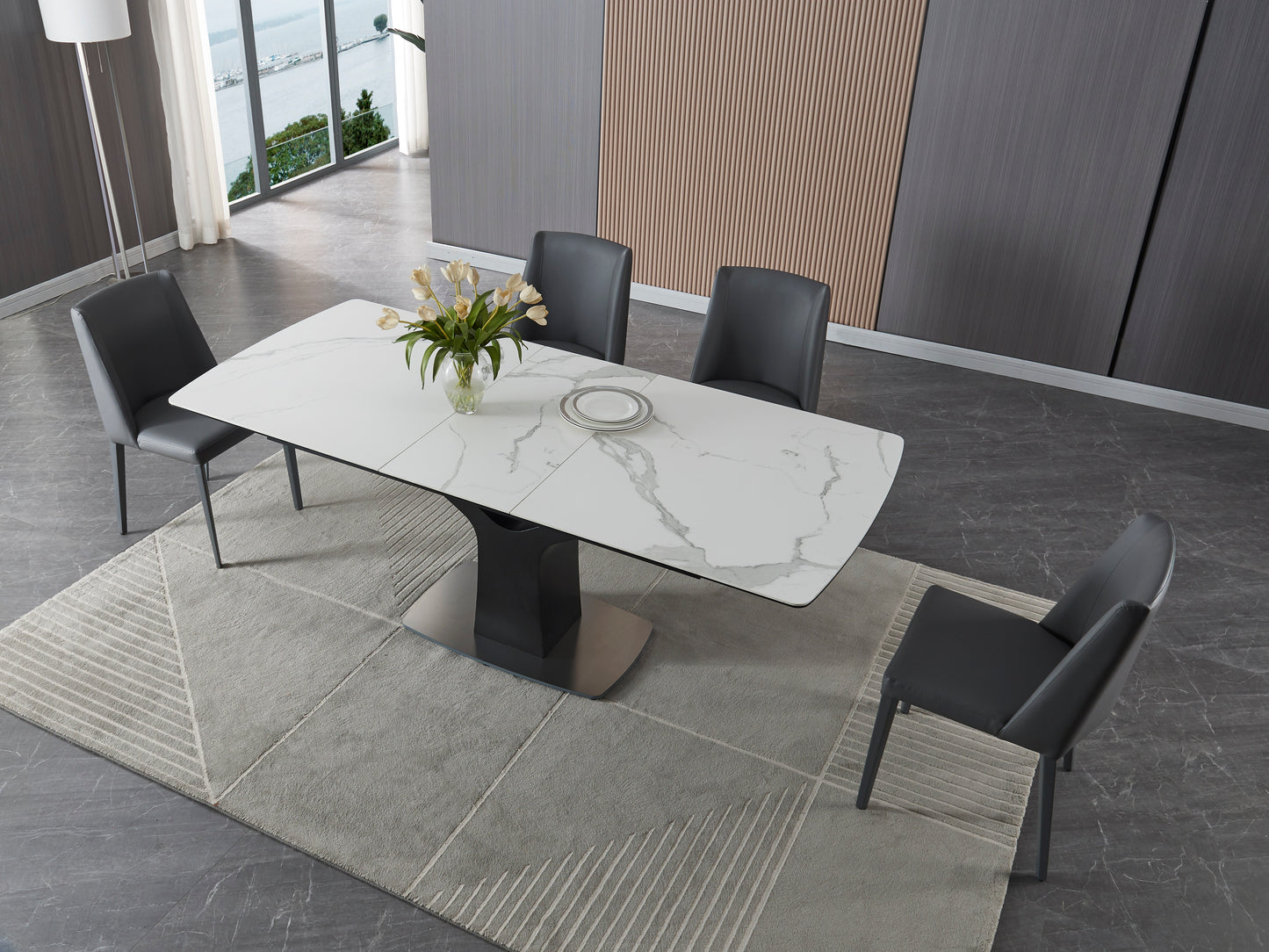 J&M Furniture MC Fiori Extension Table