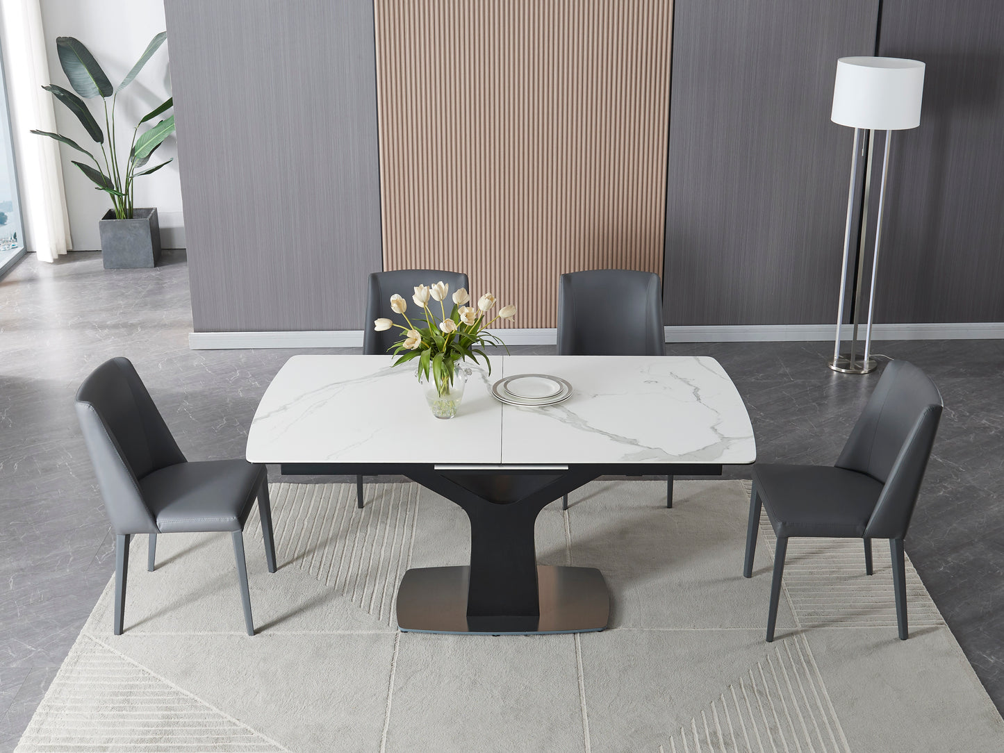 J&M Furniture MC Fiori Extension Table